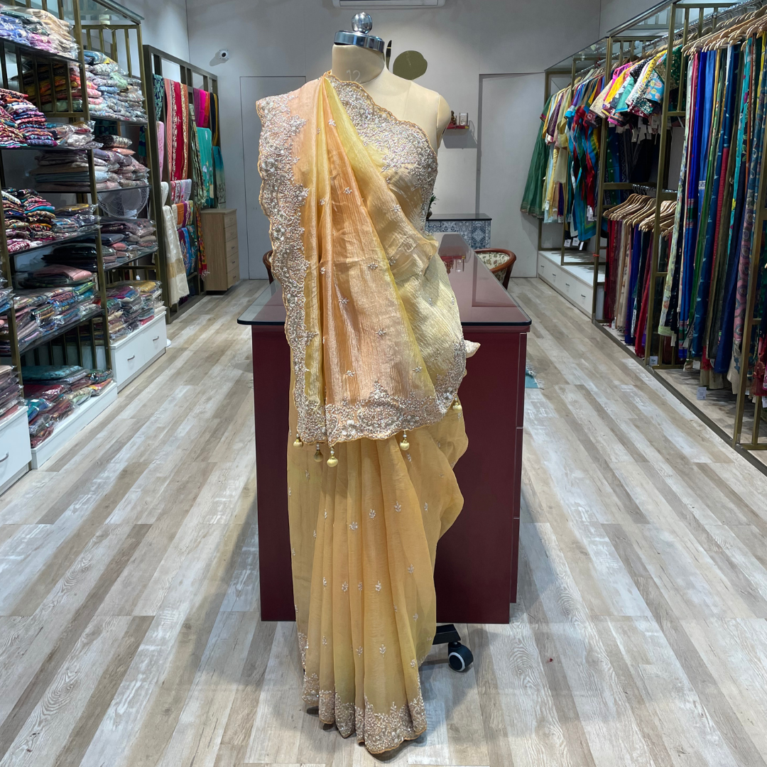 Crush tissue with hand work