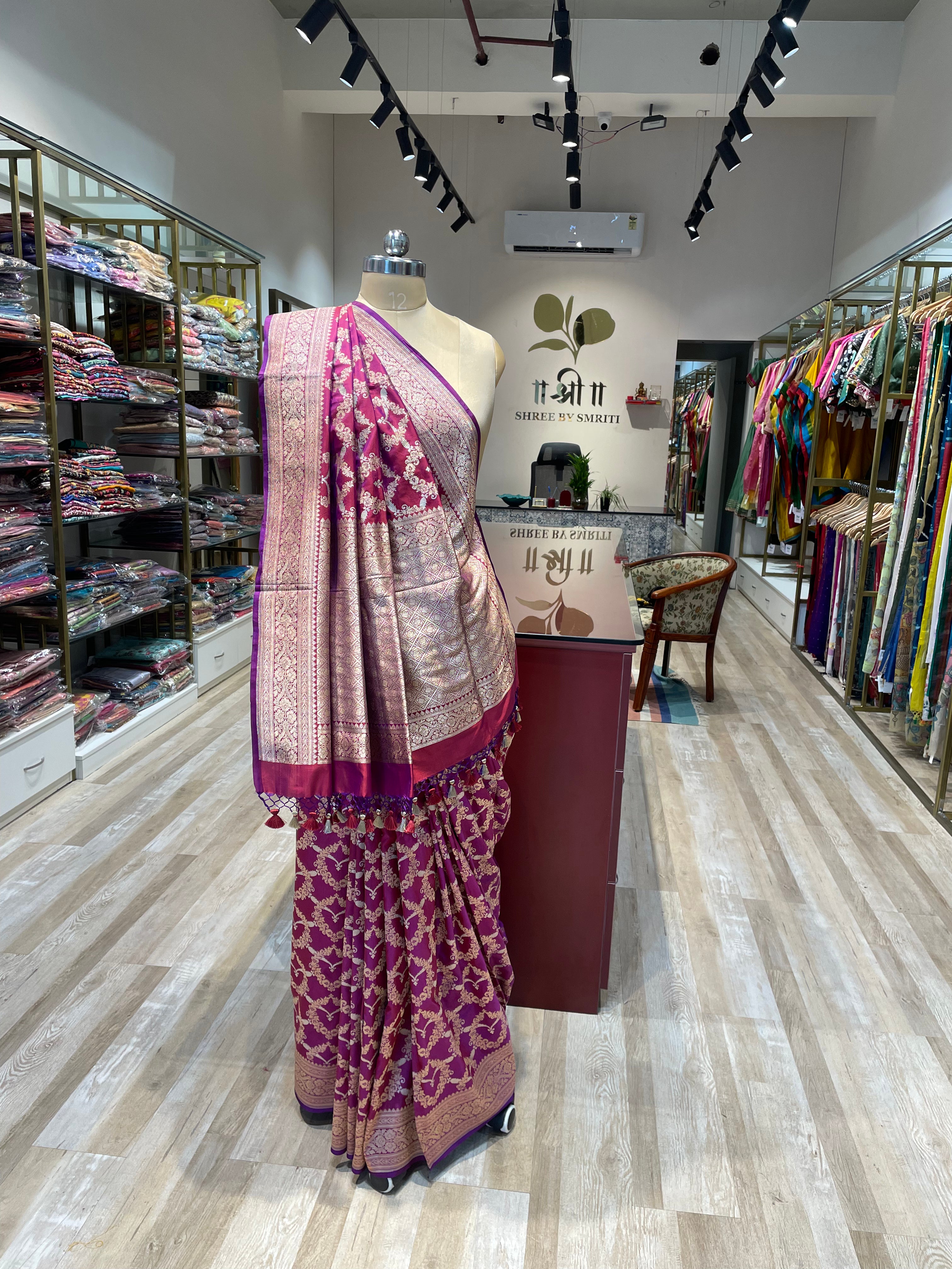 Pure Banarasi silk saree (PU)