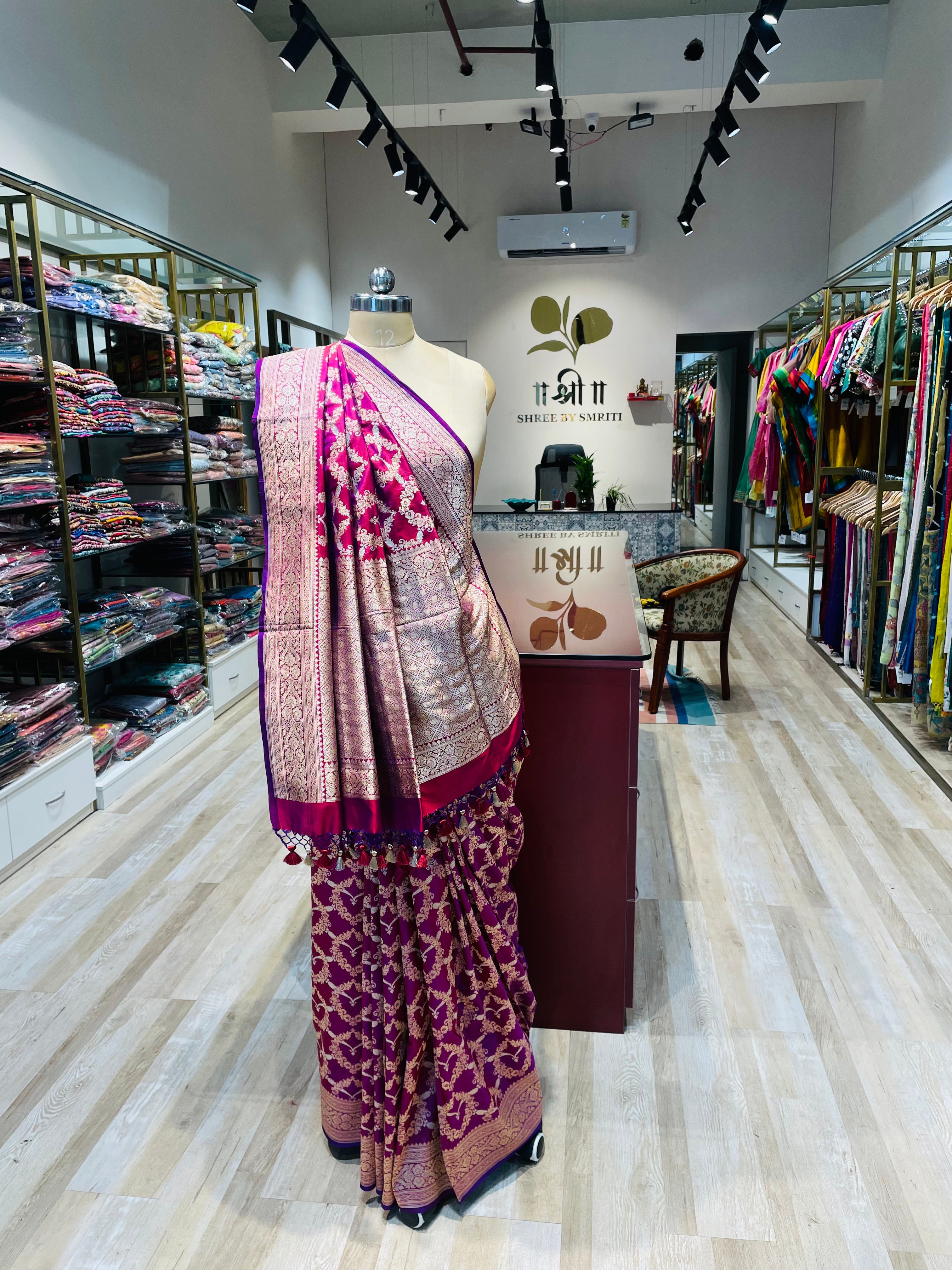 Pure Banarasi silk saree (PU)