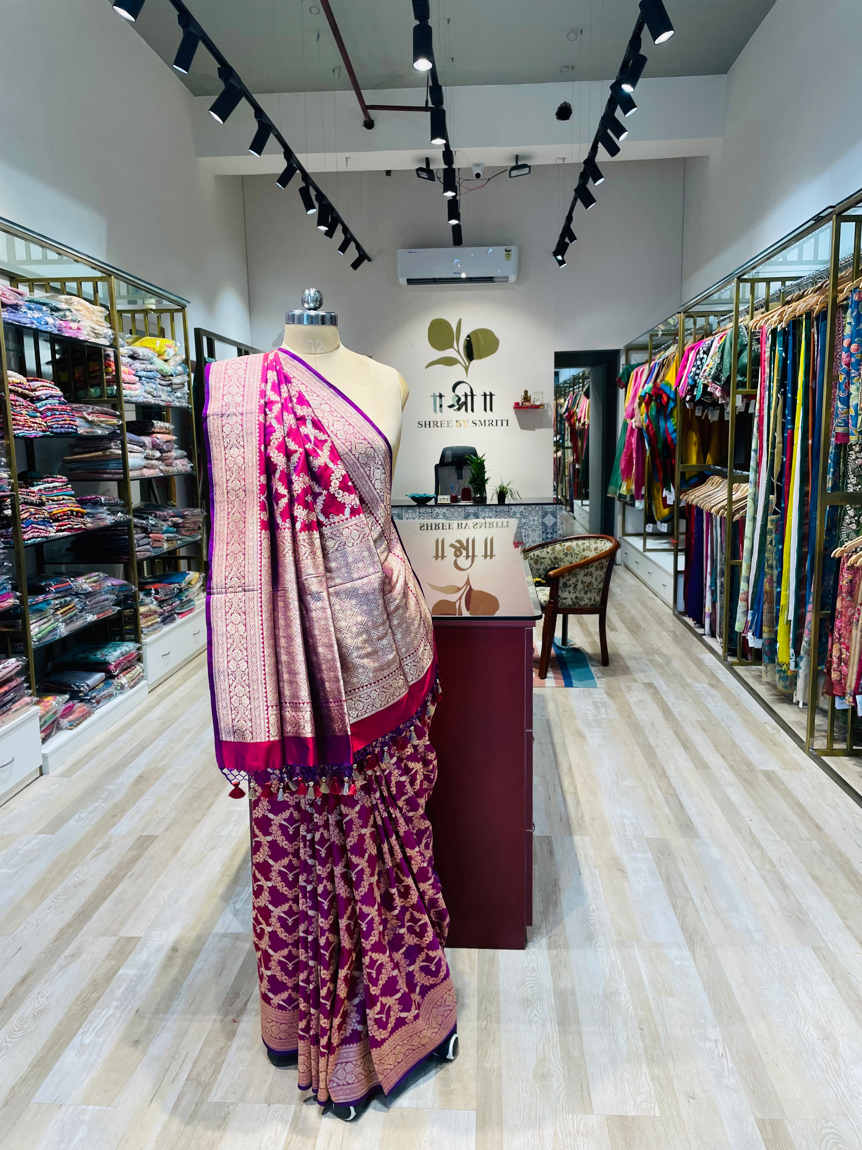 Pure Banarasi silk saree (PU)