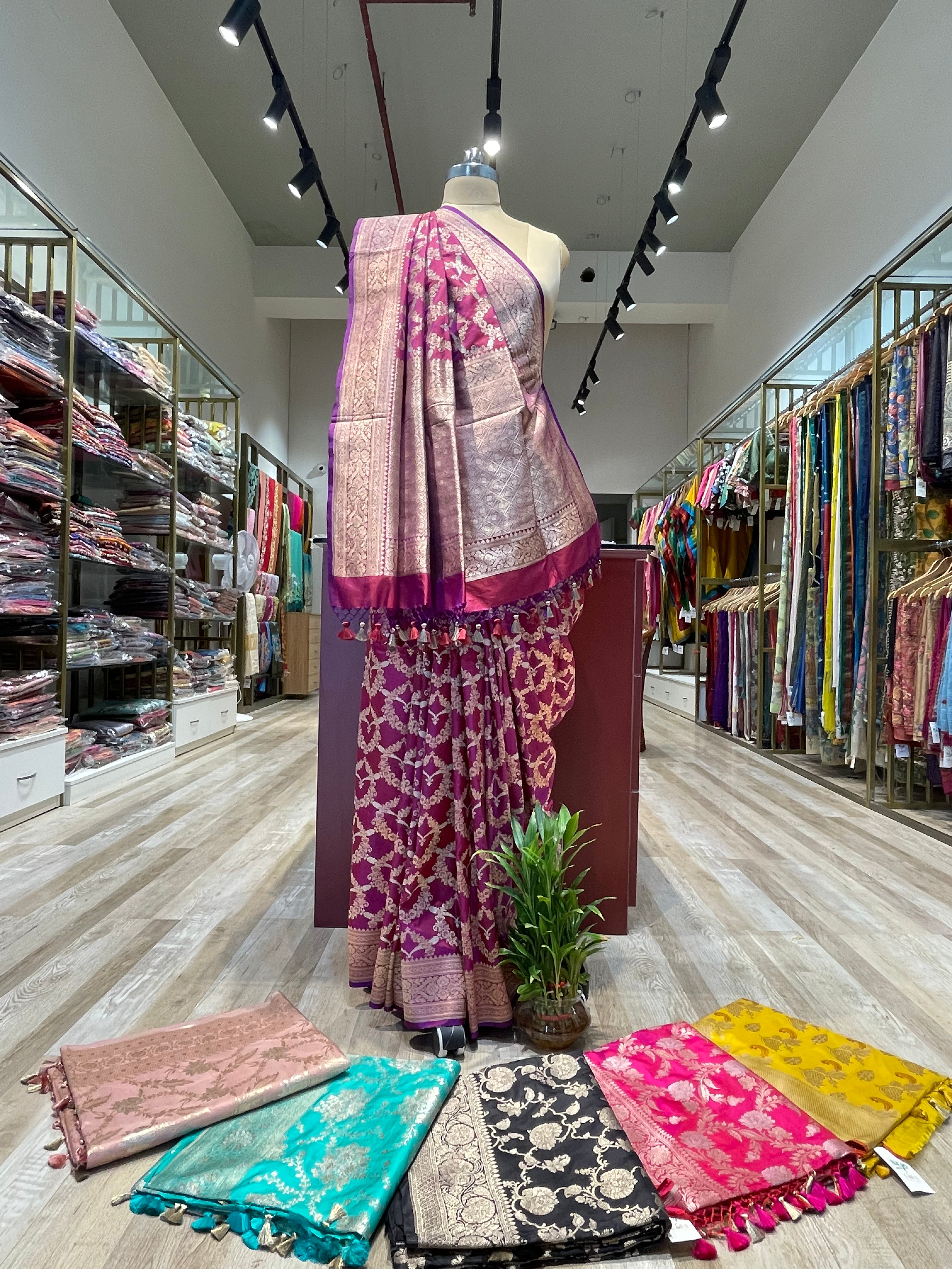 Pure Banarasi silk saree (PU)