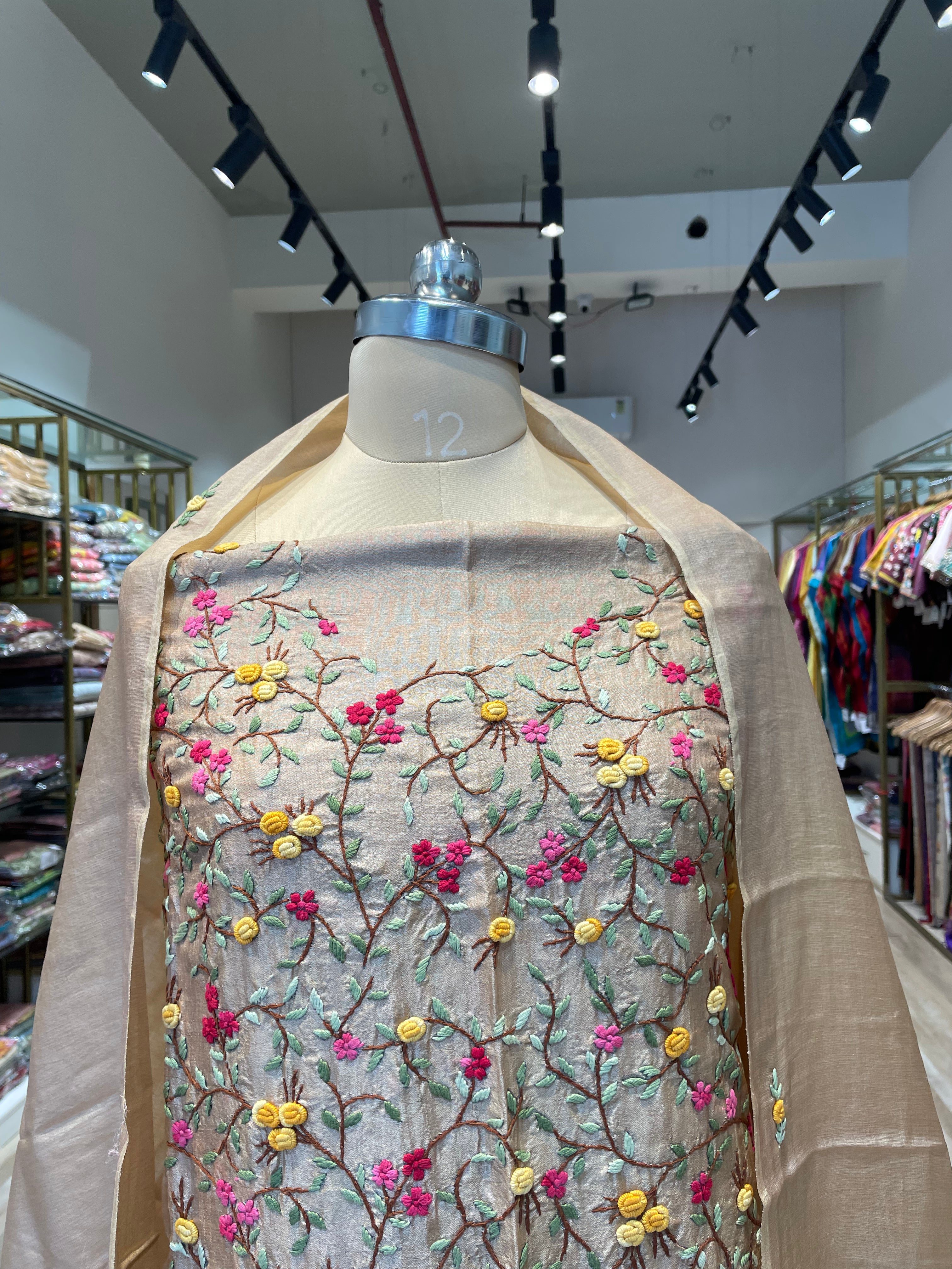 Tussur handwork dress (WH)