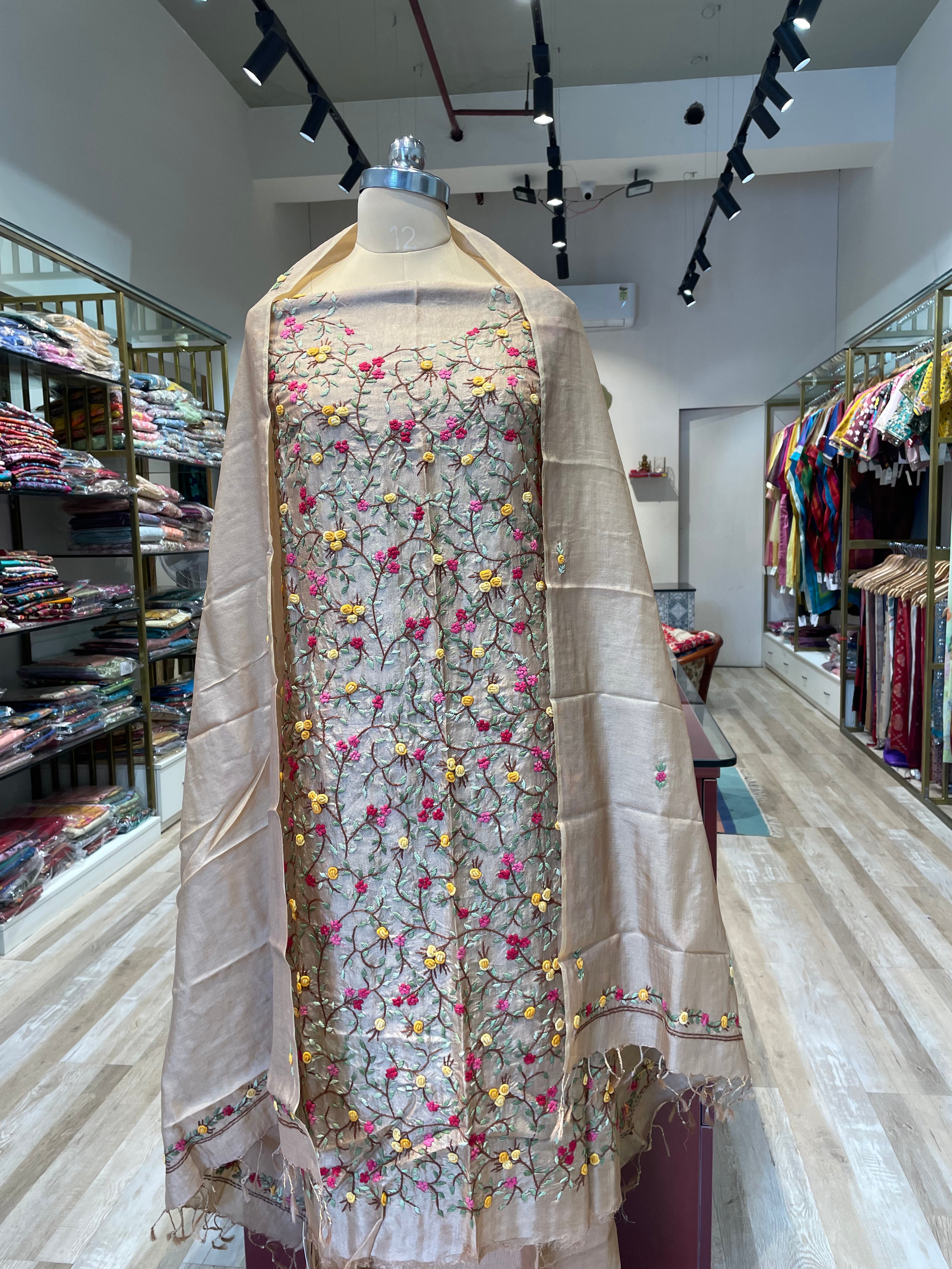 Tussur handwork dress (WH)
