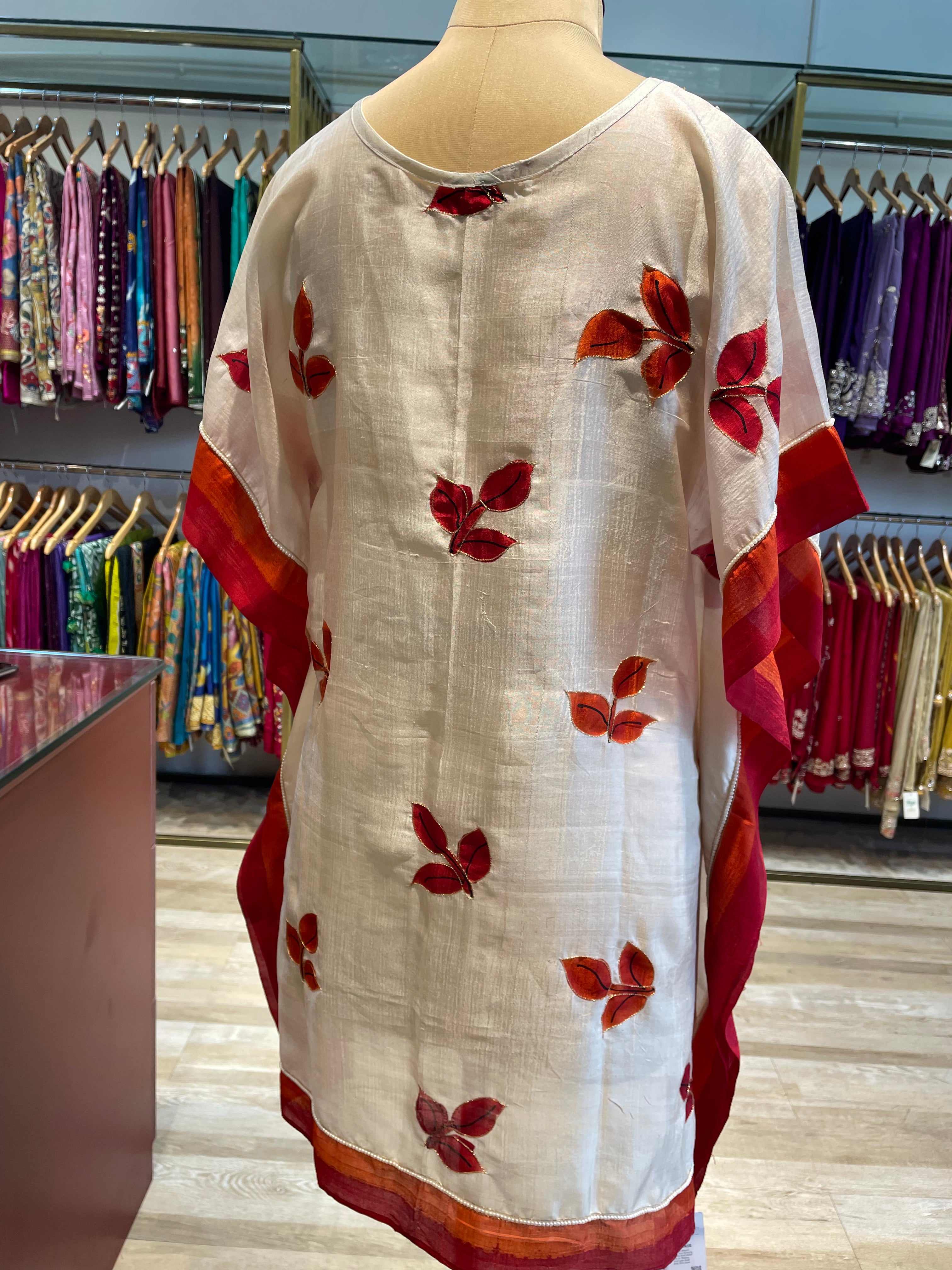 Pure silk Kaftan with handwork (WH)